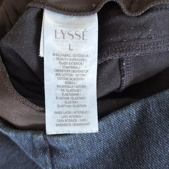 Lysse Denim Trouser (33” inseam) Pants Women’s Blue Stretch Flare Size Large - Picture 8 of 12